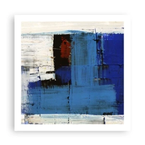 Poster - The Secret of Blue - 60x60 cm
