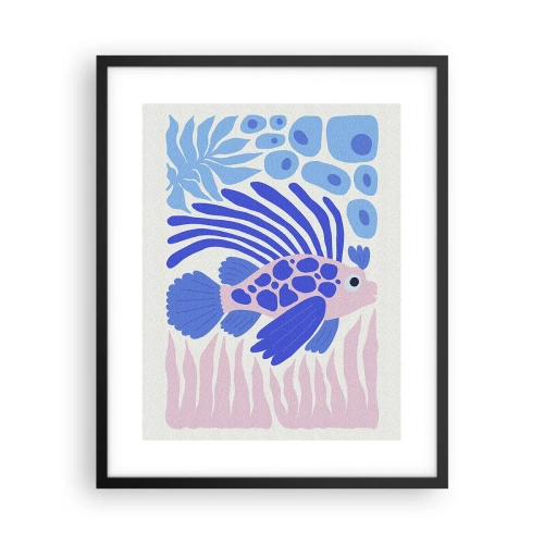 Poster in black frame - In His Element - 40x50 cm