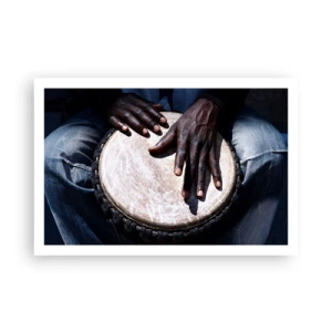 Poster - Live at Your Own Rhythm - 91x61 cm