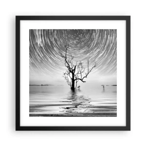 Poster in black frame - Symphony of Nature - 40x40 cm