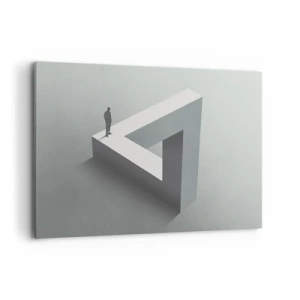 Canvas picture - And Yet It Is Possible - 120x80 cm