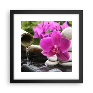 Poster in black frame - You Are Already Resting - 30x30 cm