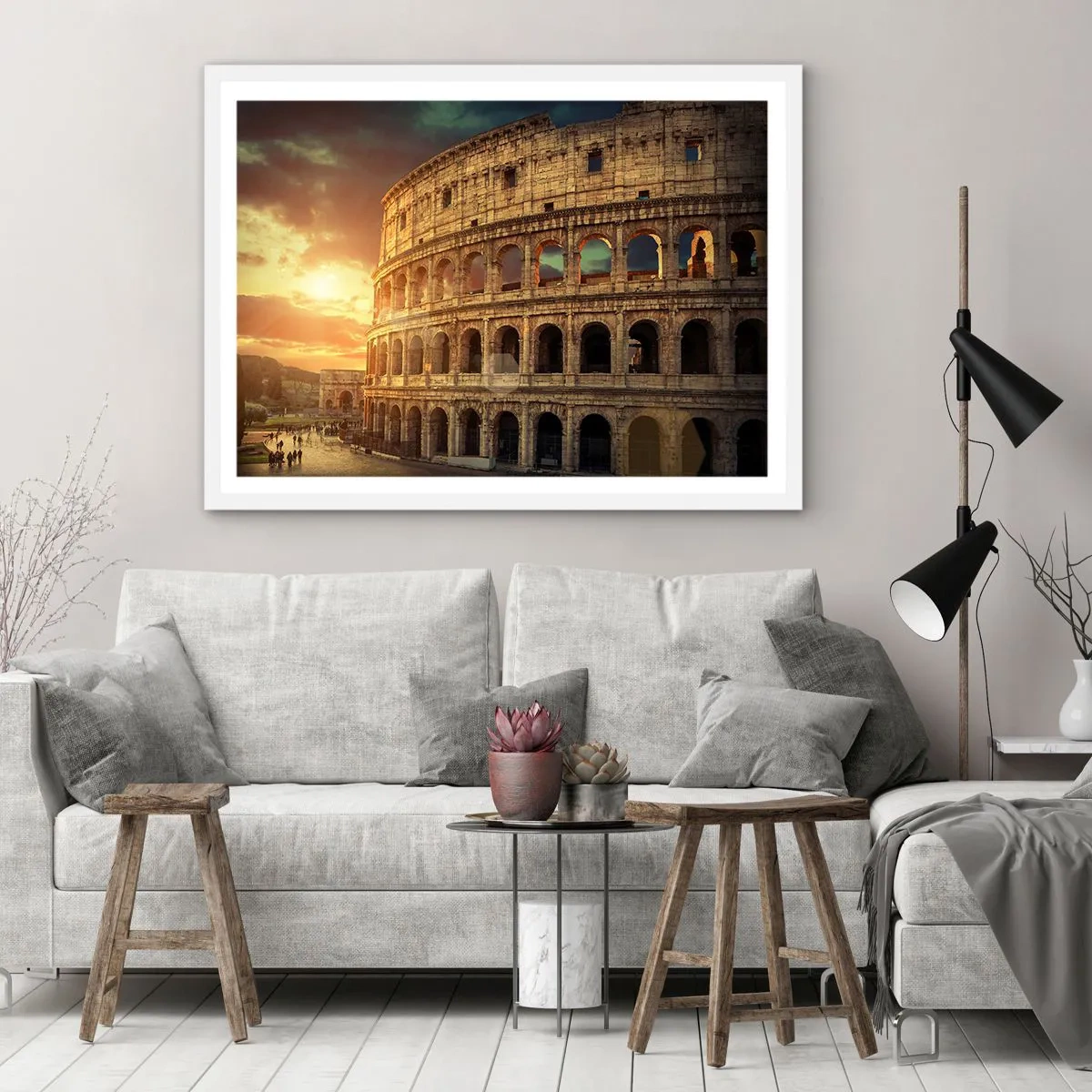 Poster in white frmae - Colossal Impression - 40x30 cm