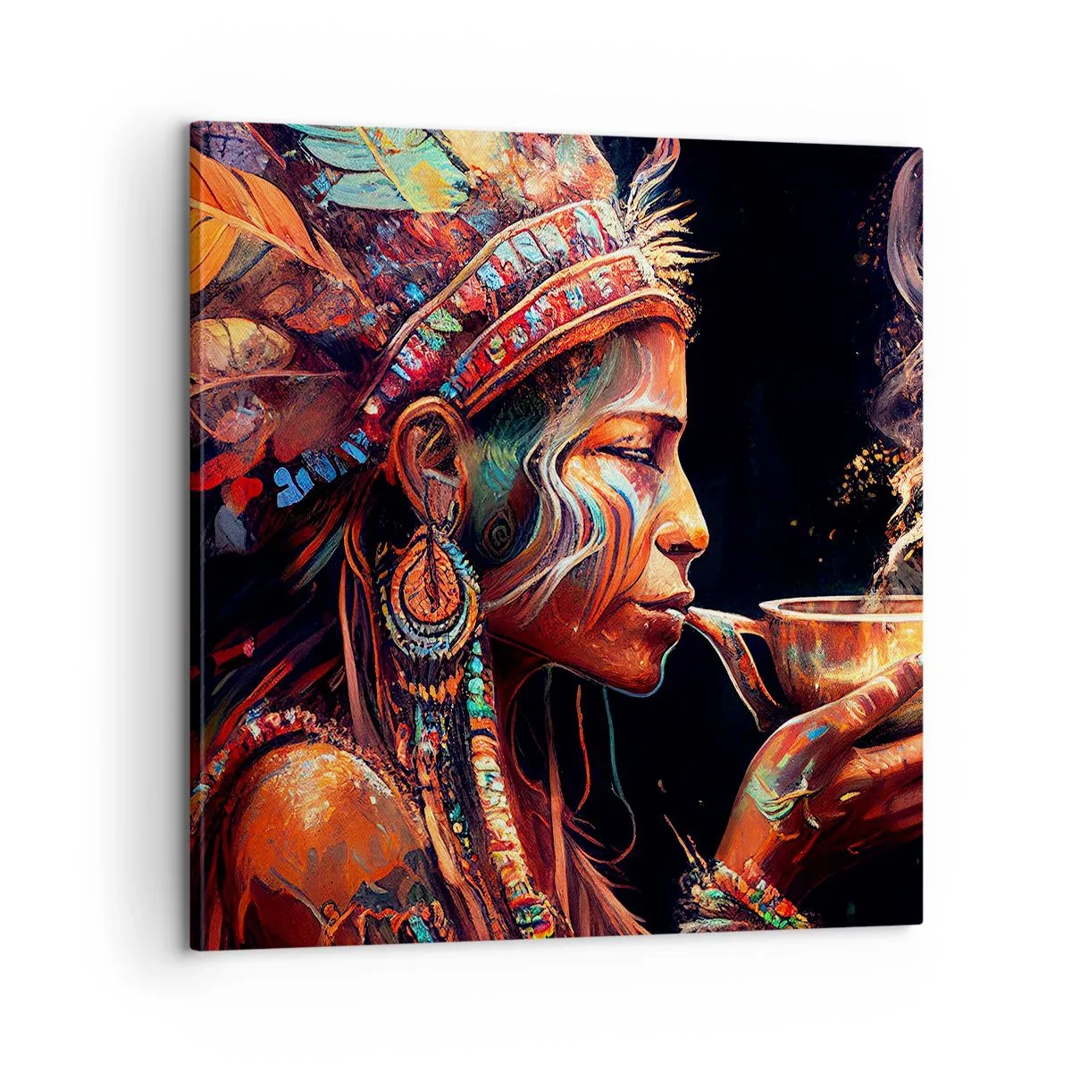 Canvas picture - Magical Ritual - 60x60 cm