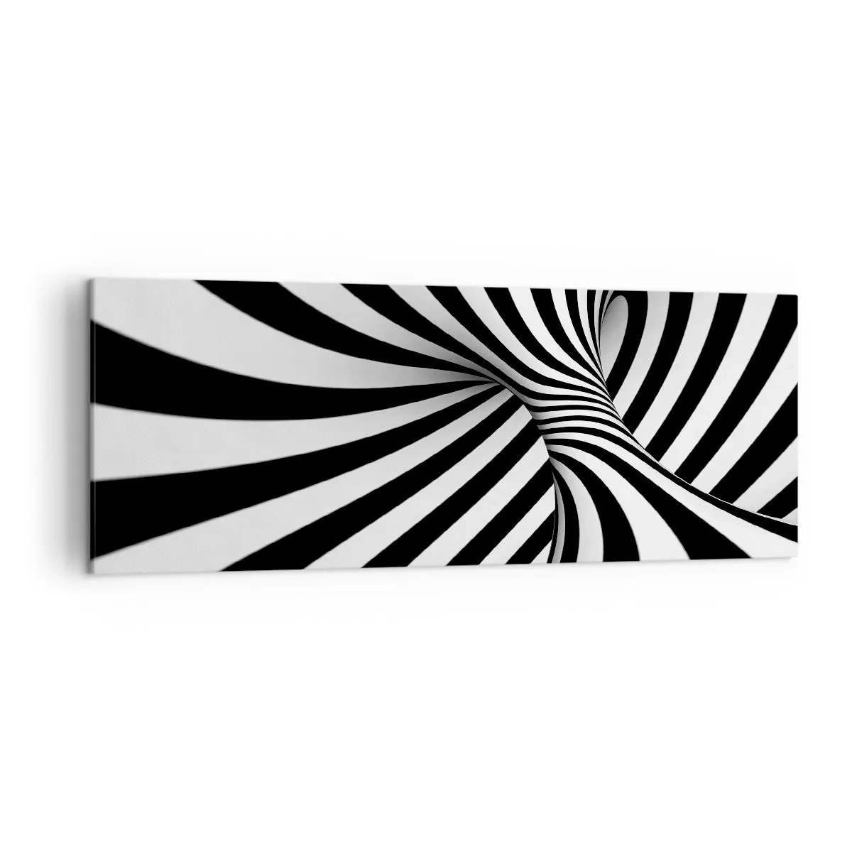 Canvas picture - Composition: Dancing Space - 140x50 cm