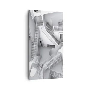 Canvas picture - Paradoxes of Space - 55x100 cm
