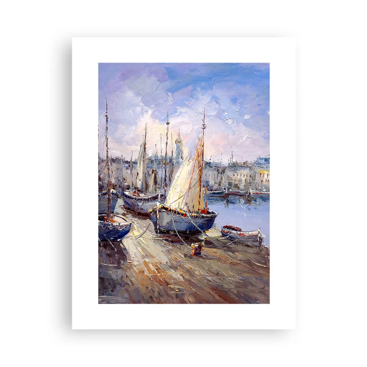 Poster - Town by the Bay - 30x40 cm