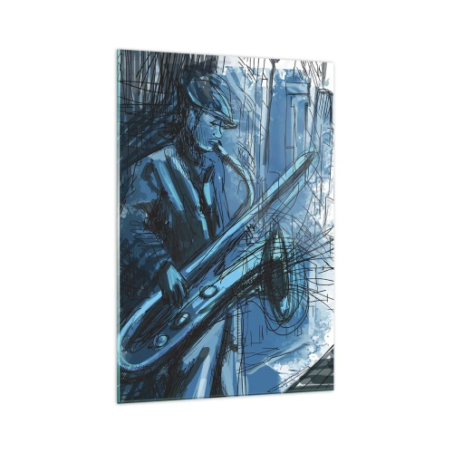 Glass picture - City Rhapsody - 70x100 cm