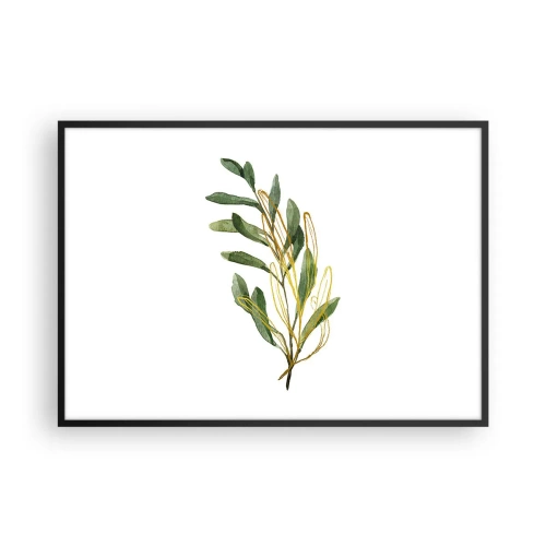 Poster in black frame - All that Is Good - 100x70 cm