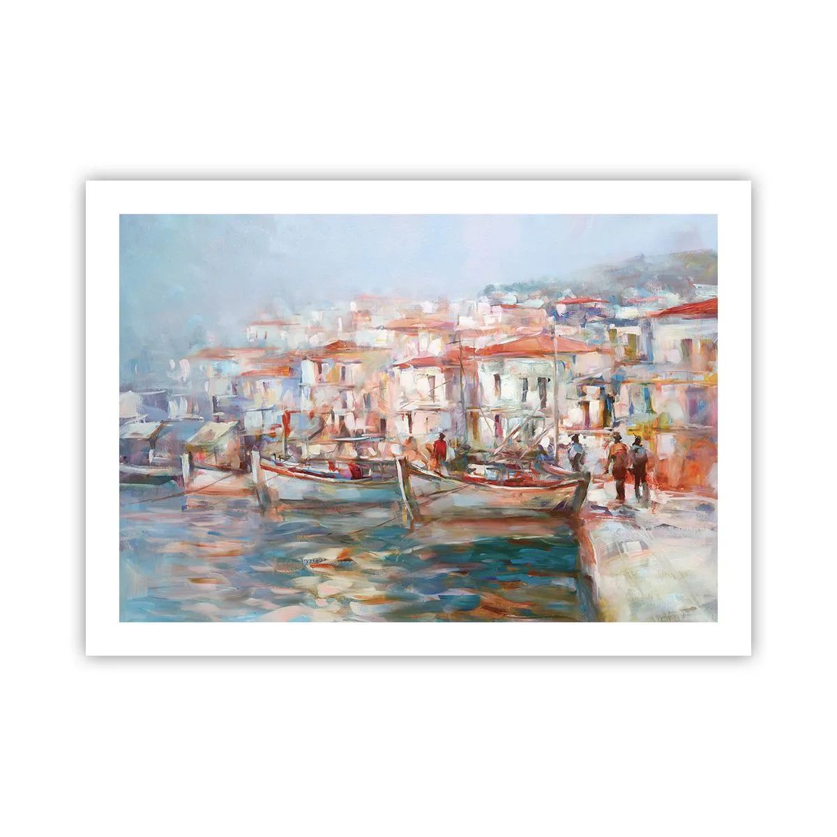 Poster - Holidays in Pastel - 70x50 cm