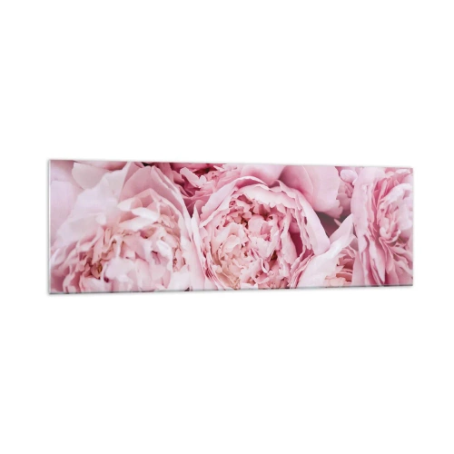 Glass picture - Cuddly and Fragrant - 160x50 cm