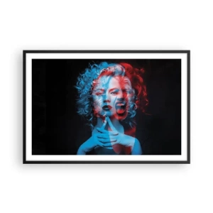 Poster in black frame - Alter Ego - 91x61 cm