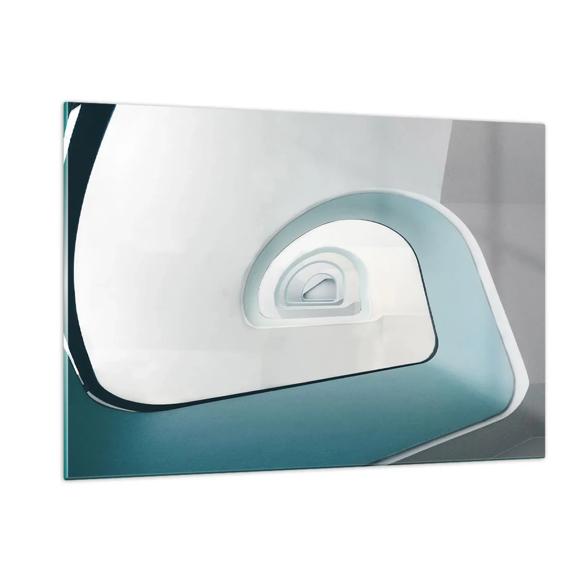 Glass picture - To the Bottom of Blue - 120x80 cm