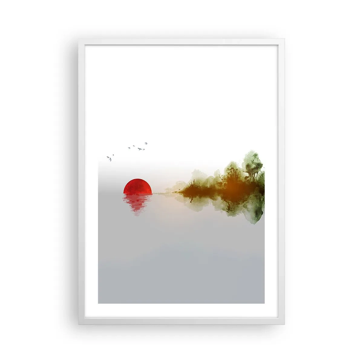 Poster in white frmae - Promise of Peace - 50x70 cm