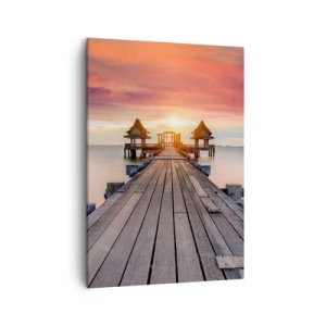 Canvas picture - Sunset on the East - 50x70 cm