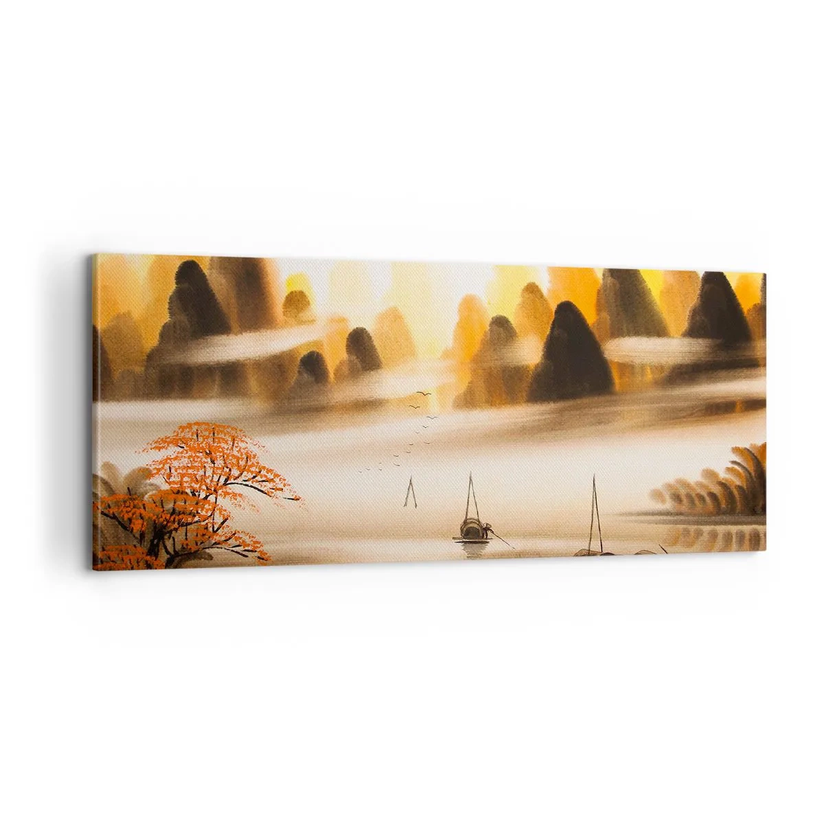Canvas picture - Further than Far East - 100x40 cm