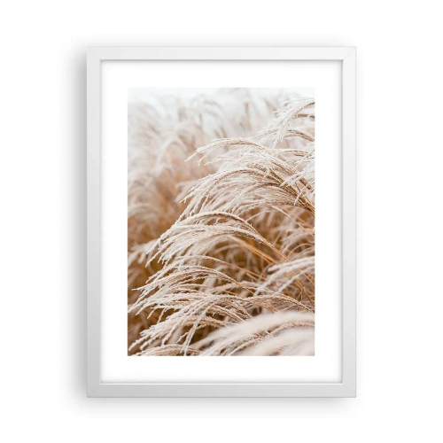 Poster in white frmae - Bow to the Autumn Sun - 30x40 cm