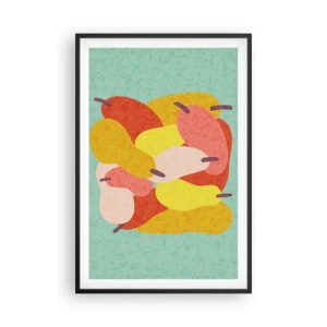 Poster in black frame - Try Summer Sun - 61x91 cm