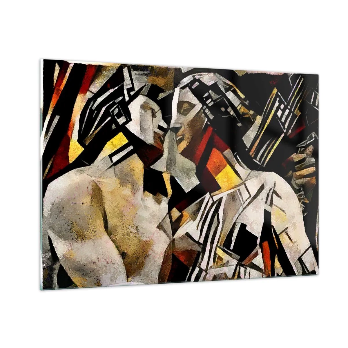 Glass picture - Kiss Of A Statue - 100x70 cm