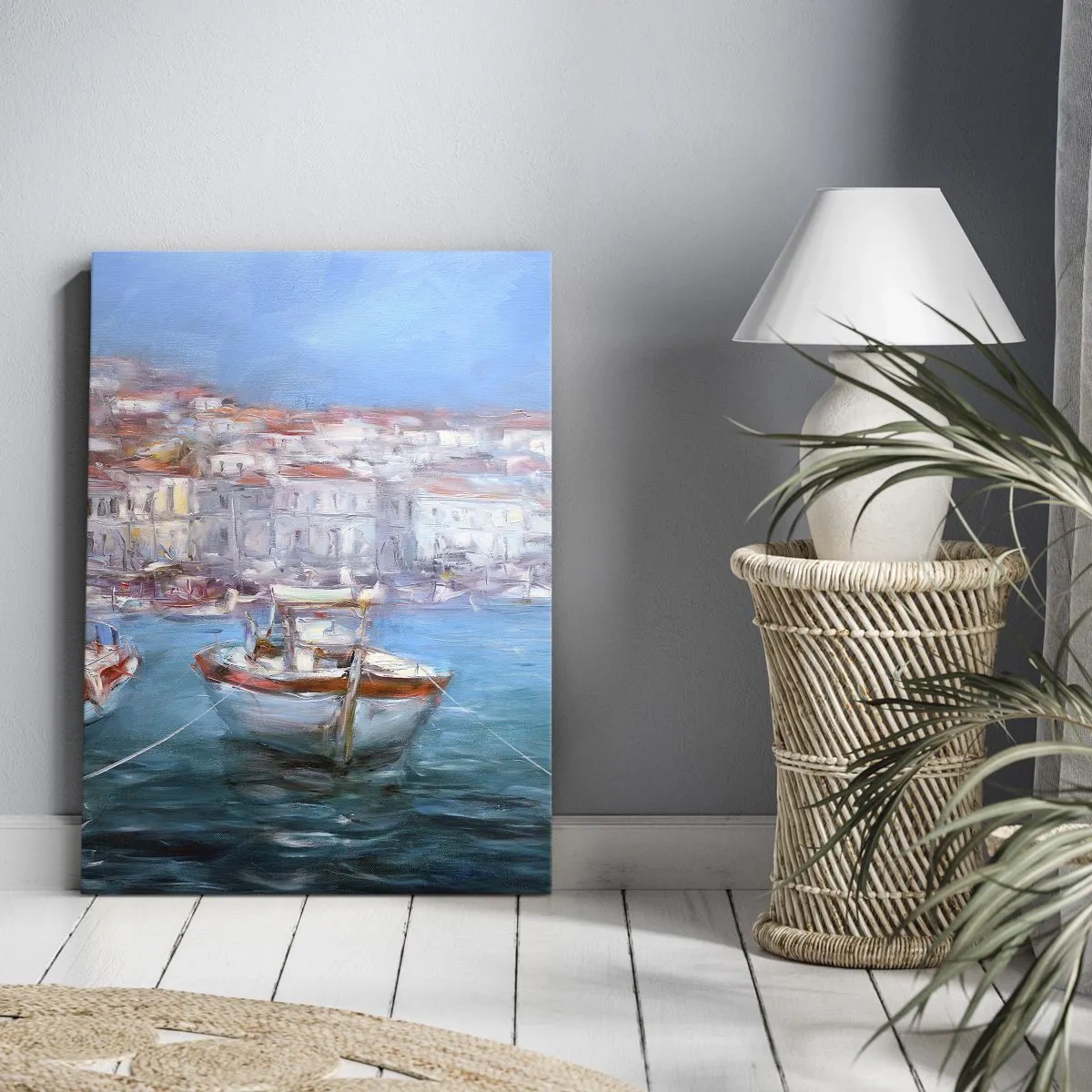 Canvas picture - Italian Bay - 50x70 cm