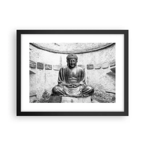 Poster in black frame - At the Source of Peace - 40x30 cm