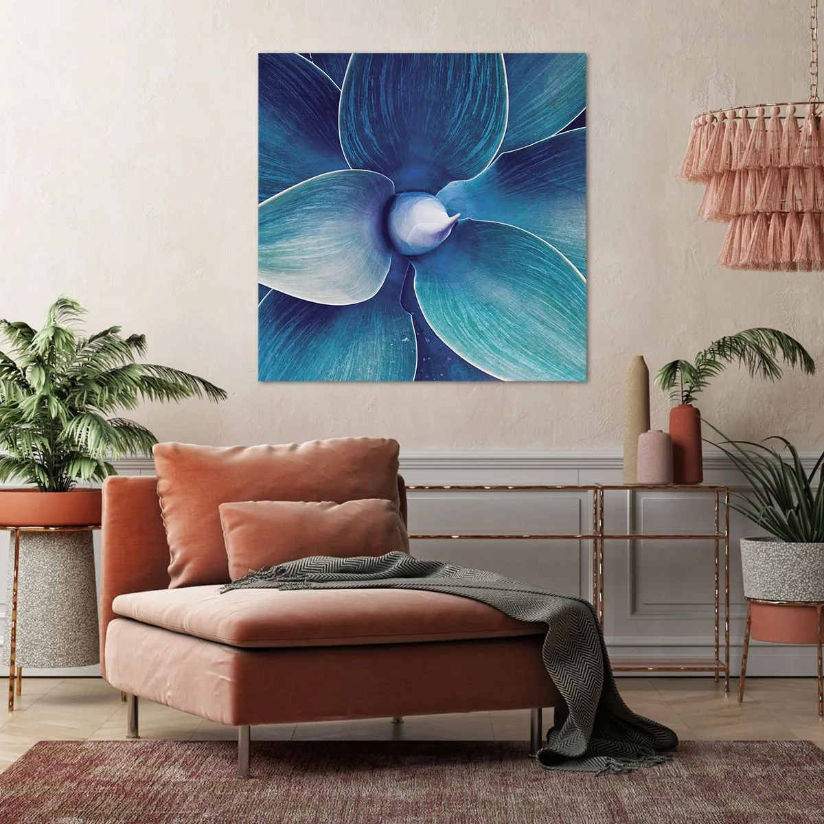 Canvas picture - Blue from the Sky - 60x60 cm