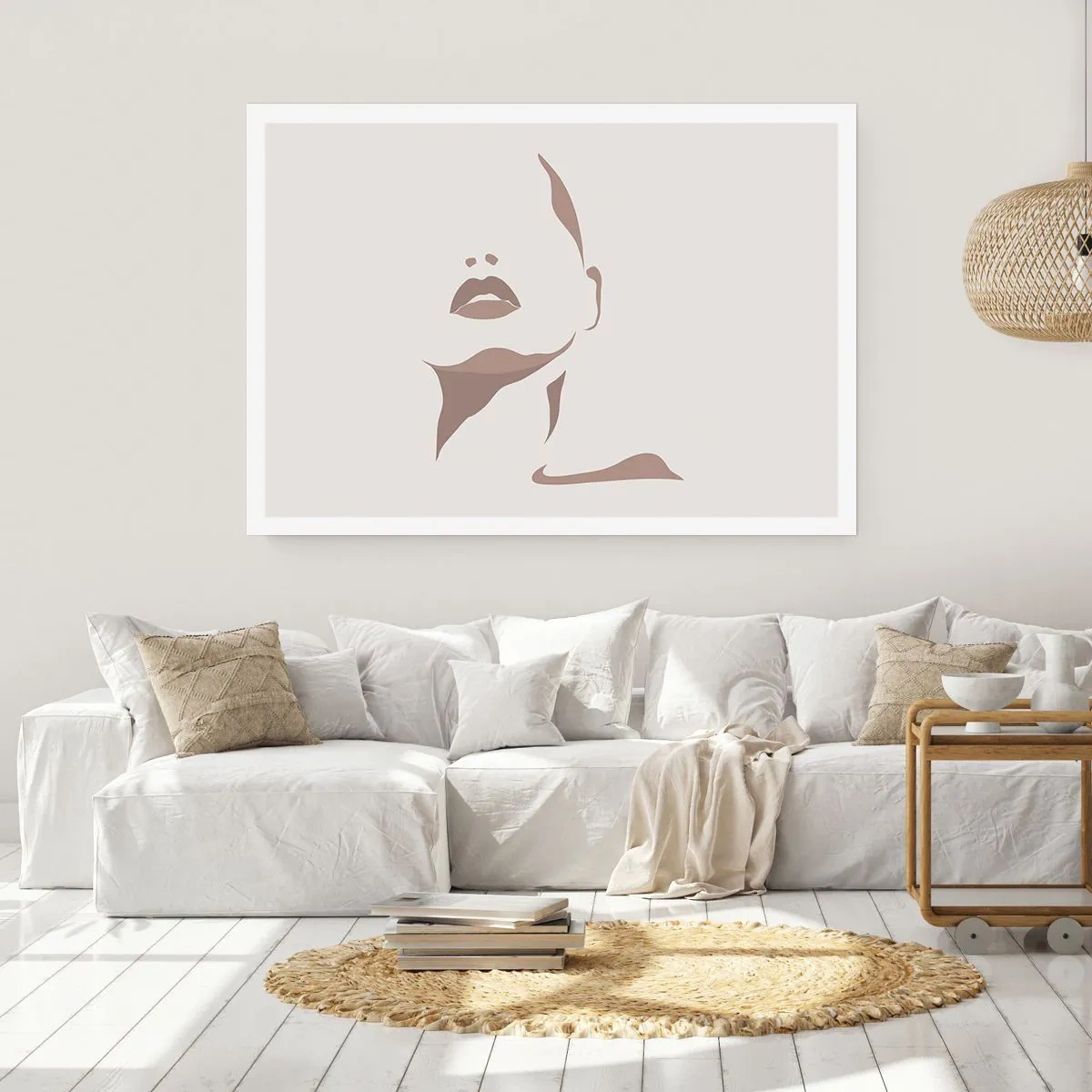 Poster - Created with Light and Shadow - 100x70 cm