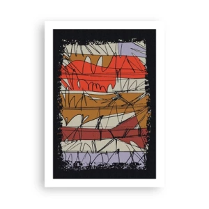 Poster - Spontaneous Composition - 50x70 cm