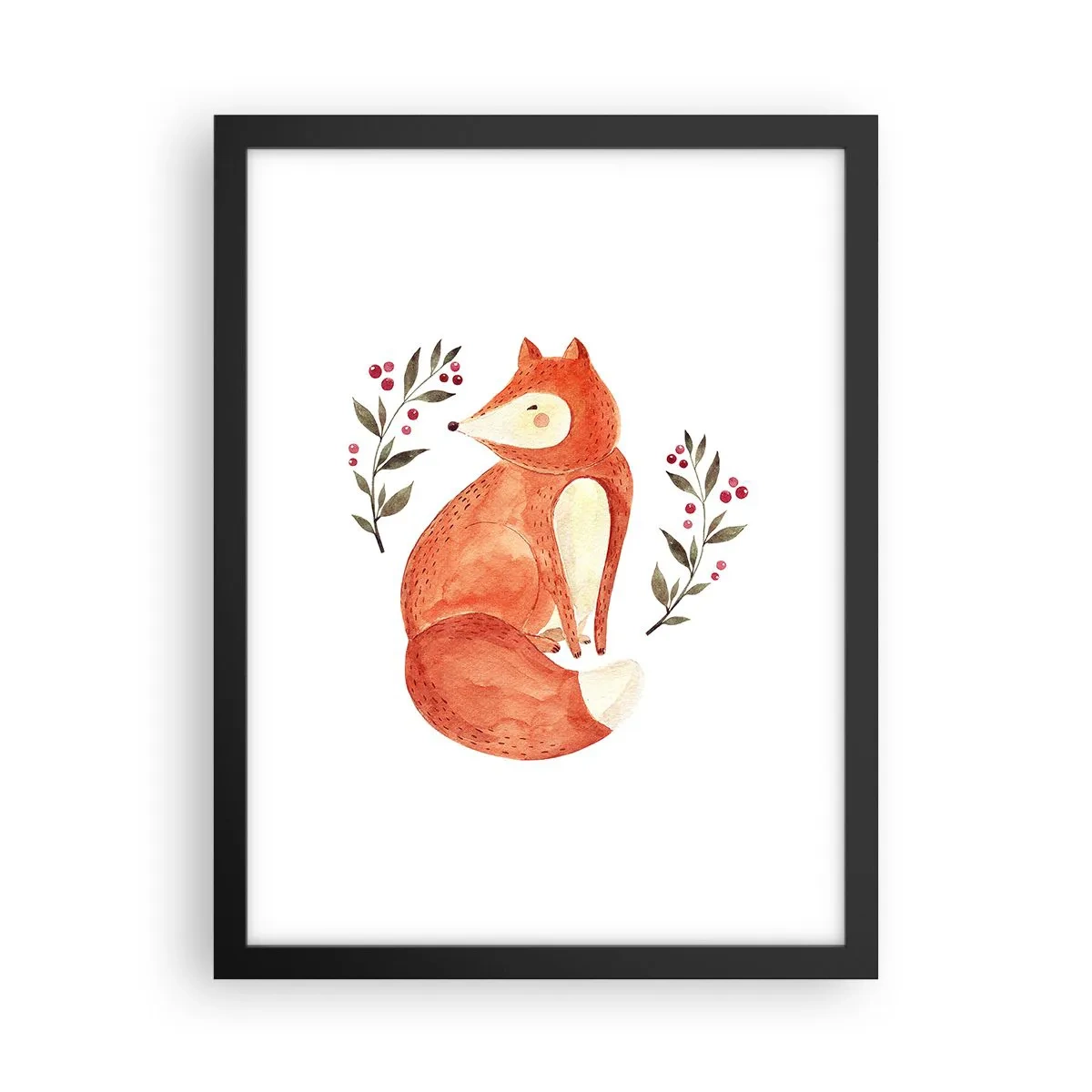Poster in black frame - Small Ginger - 30x40 cm