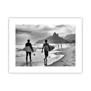 Poster - Samba for One Wave - 40x30 cm