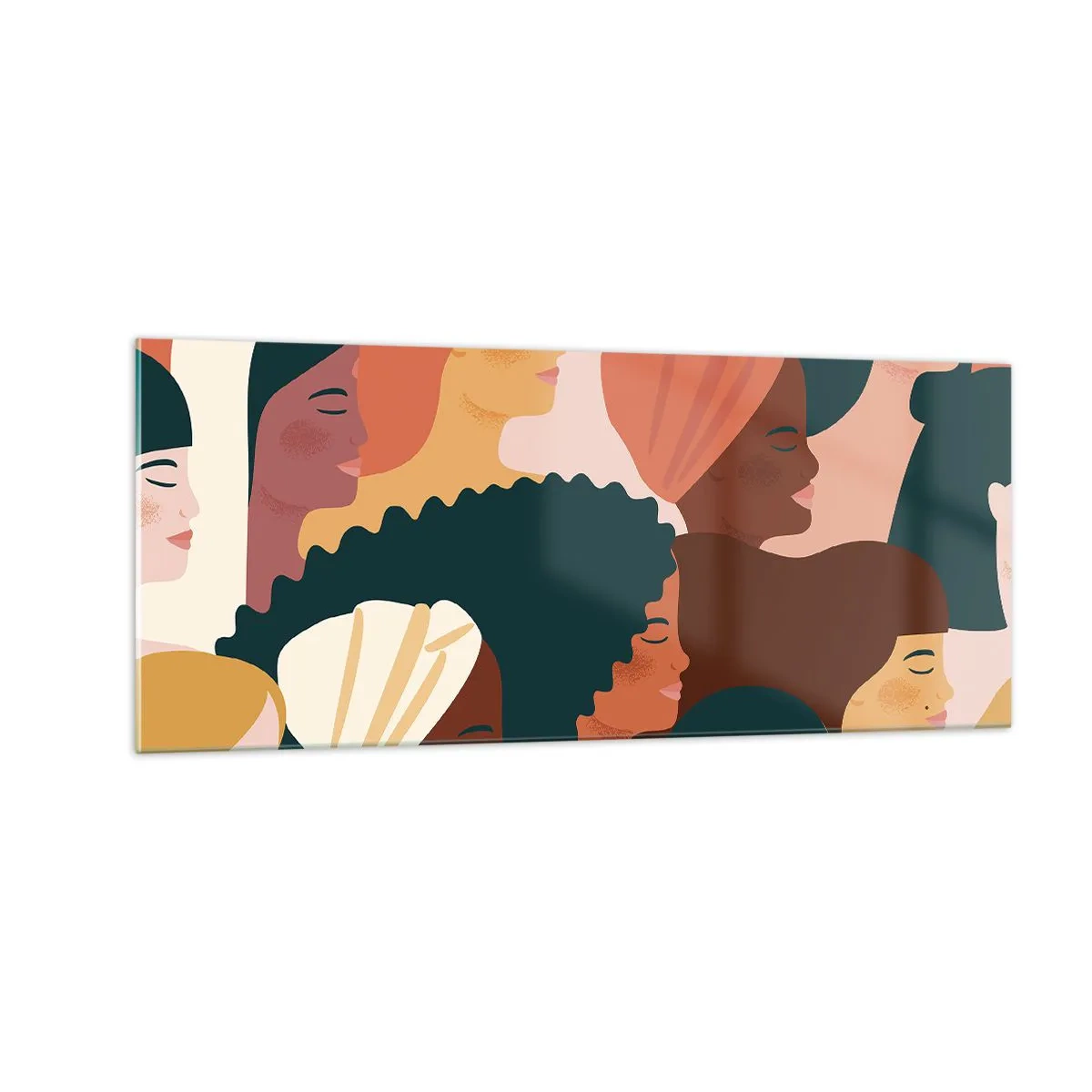 Glass picture - Pure Womanhood - 100x40 cm
