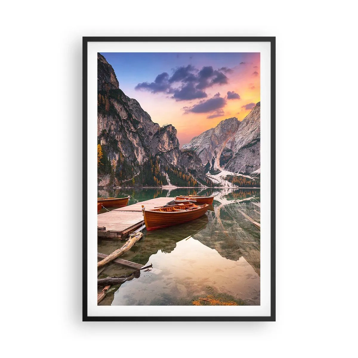 Poster in black frame - Promise of a Day - 61x91 cm