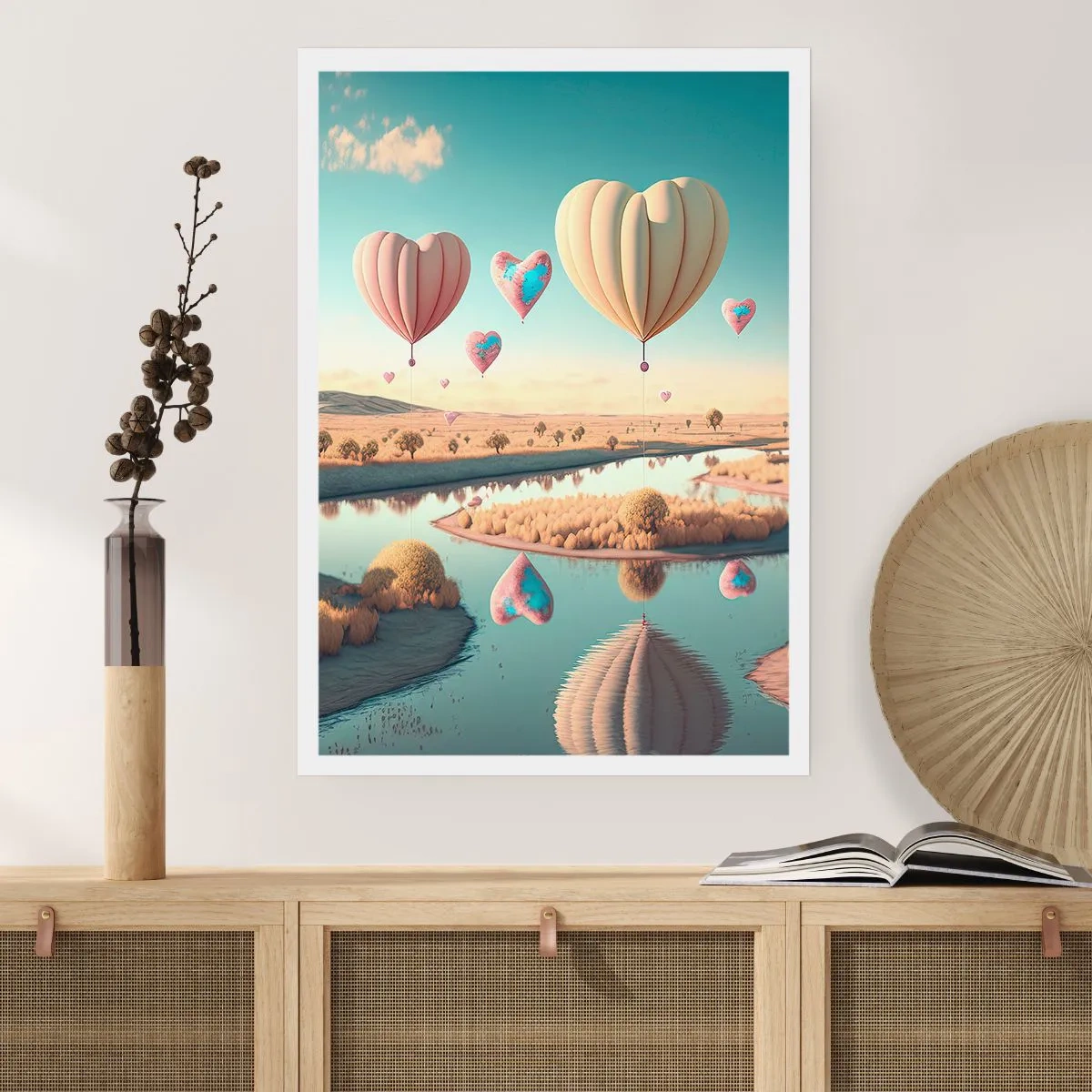 Poster - Love Lifts You up - 70x100 cm