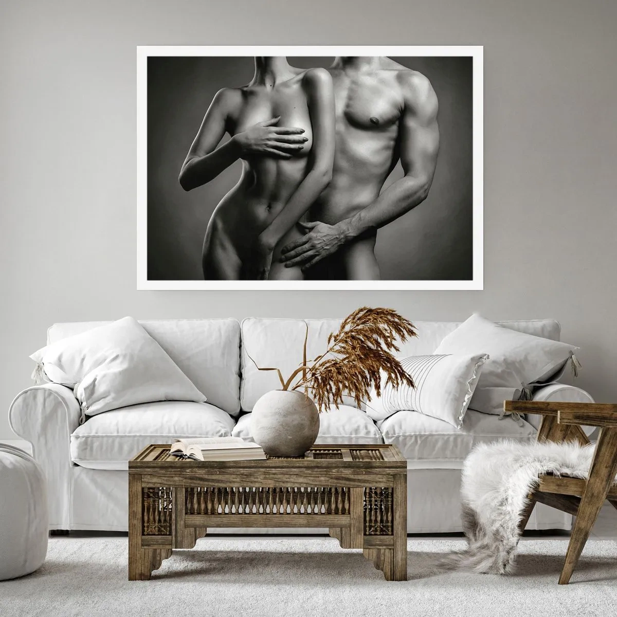 Poster - Adam and Eve - 70x50 cm