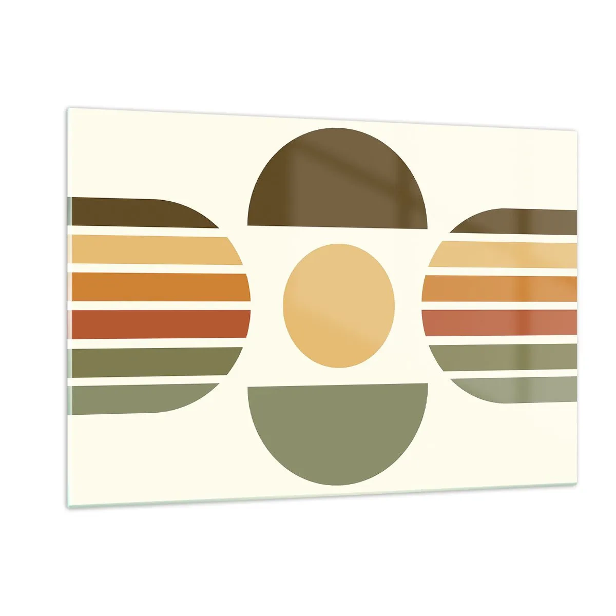 Glass picture - In the Colours of Soli - 120x80 cm