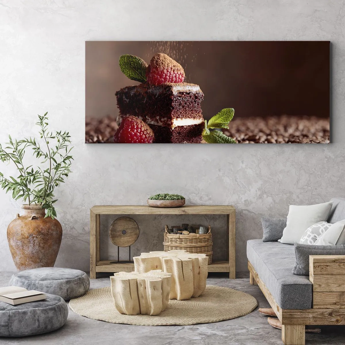 Canvas picture - Life Is Sweet - 120x50 cm