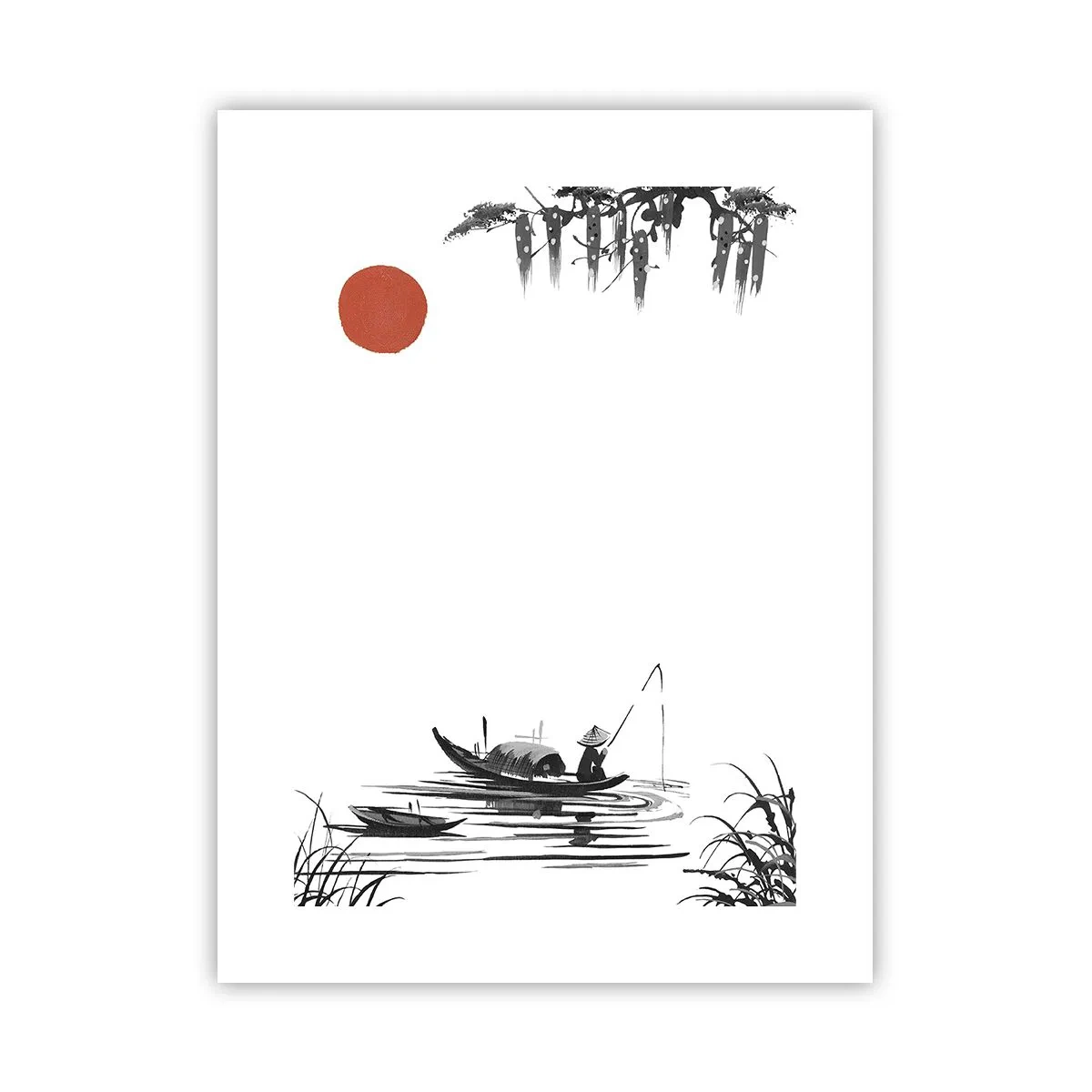 Poster - Asian Afternoon - 30x40 cm