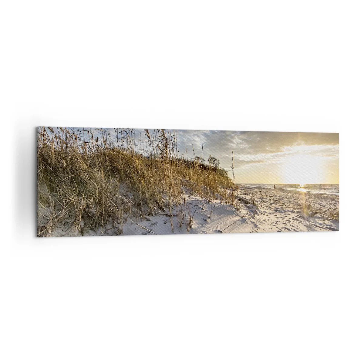 Canvas picture - Invitation to a Walk - 160x50 cm