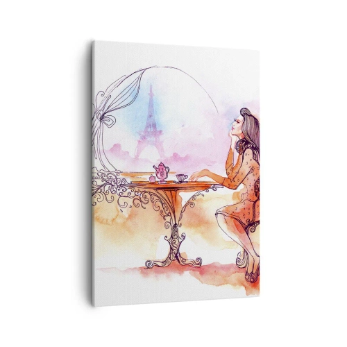 Canvas picture - Parisian Chic - 50x70 cm