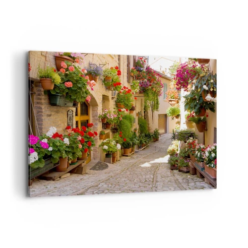 Canvas picture - Flood of Flowers - 100x70 cm