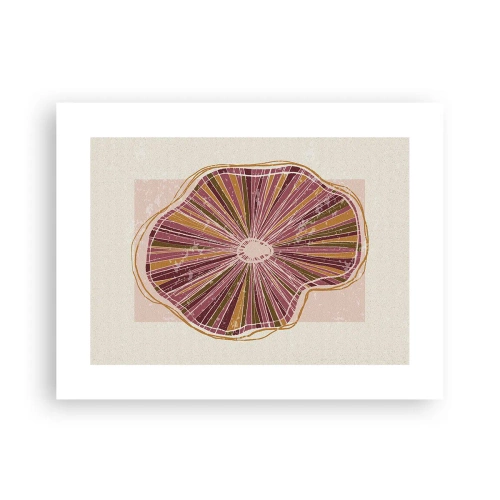 Poster - Radial Abstract - 40x30 cm