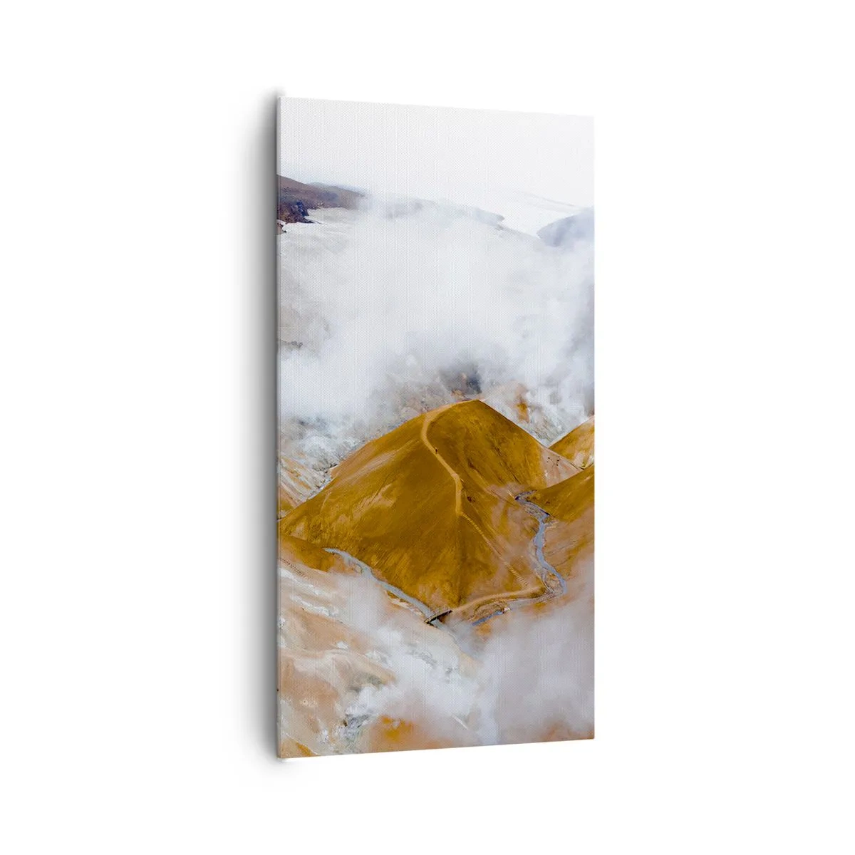 Canvas picture - Severe Beauty of Iceland - 65x120 cm