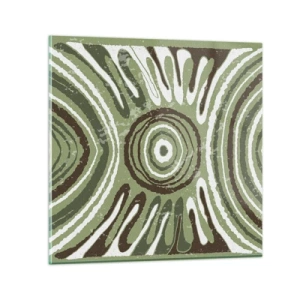 Glass picture - Explosion of Emotions - 50x50 cm