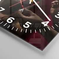 Clock face with numbers