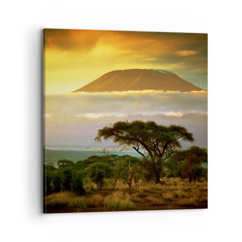 Canvas picture - Traveller's Dream - 70x70 cm