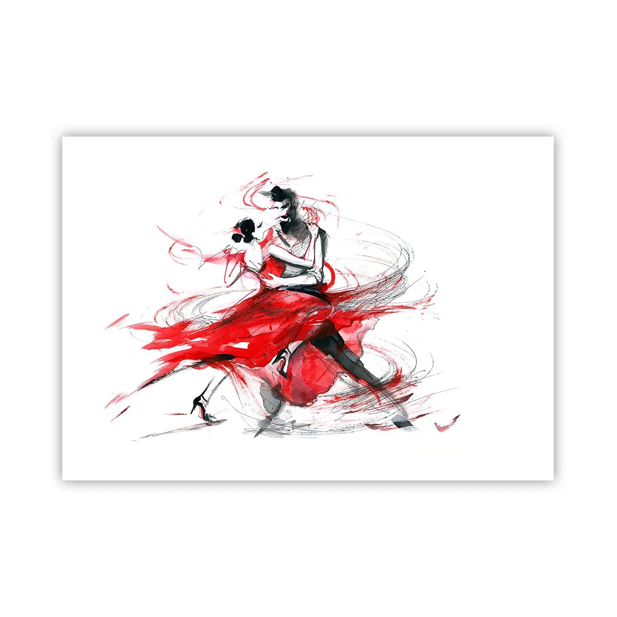 Poster - Tango - Rhythm of Passion - 100x70 cm