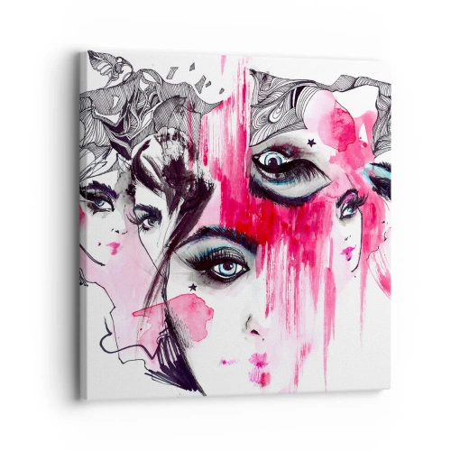 Canvas picture - . - 30x30 cm