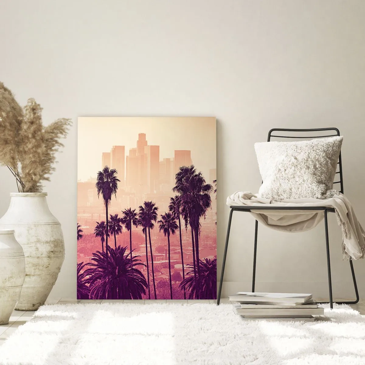 Glass picture - Californian Landscape - 70x100 cm