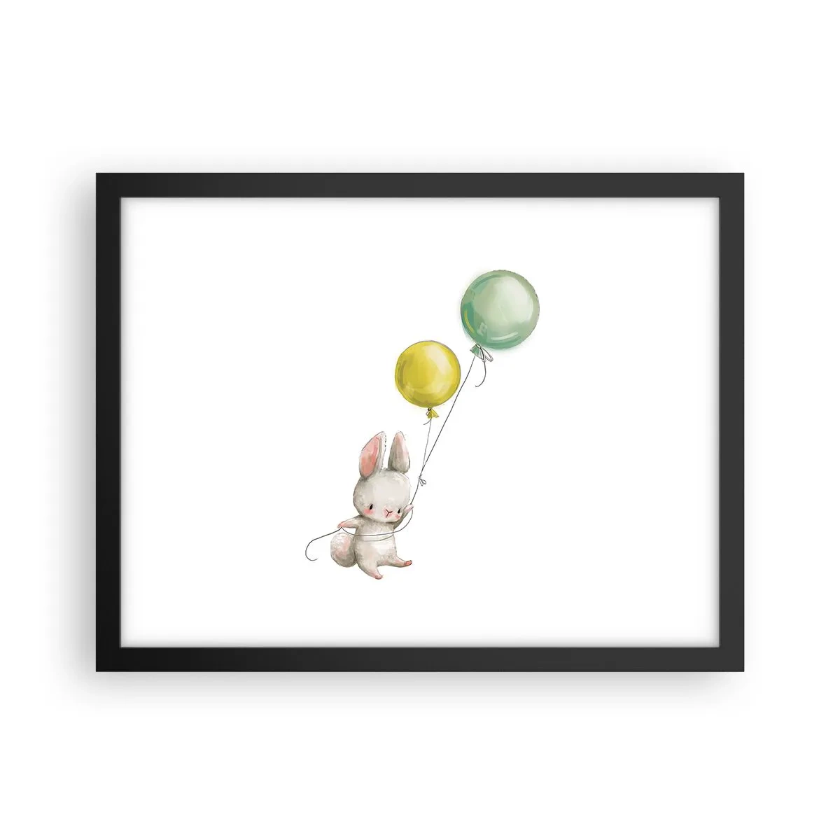 Poster in black frame - I Will Fly Too! - 40x30 cm