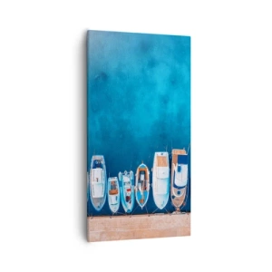 Canvas picture - In One Row - 55x100 cm